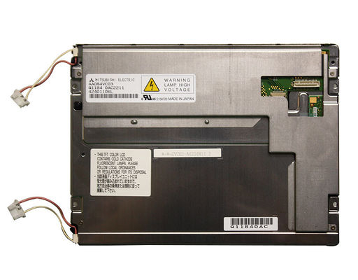 AA104VH01 Mitsubishi 10.4 CAL 640 × 480 RGB 800CD / M2 WLED TTL Temp. Przechowywania: -20 ~ 80 ° C PRZEMYSŁOWY WYŚWIETLACZ LCD