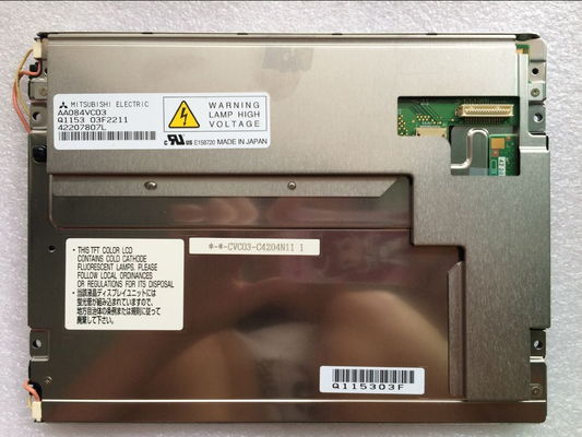 AA084VC07 Mitsubishi 8,4 &quot;INCH 640 (RGB) × 480 200 cd / m² Temp. Przechowywania: -20 ~ 80 ° C PRZEMYSŁOWY WYŚWIETLACZ LCD