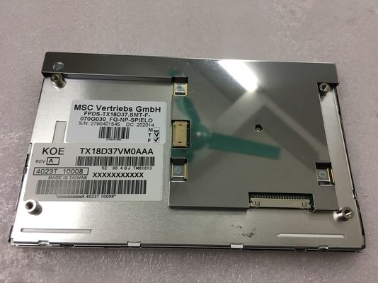 DX08D11VM0AAA HITACHI 3,0 cale 480 (RGB) × 800 400cd / m² Temperatura przechowywania: -30 ~ 80 ° C PRZEMYSŁOWY WYŚWIETLACZ LCD