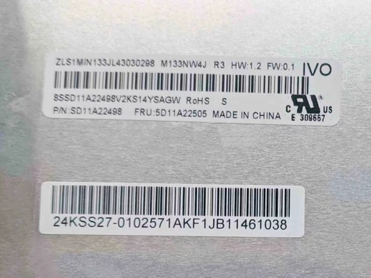 M133NW4J R3 IVO 13,3&quot; 1920 ((RGB) ×1200, 300 cd/m2
