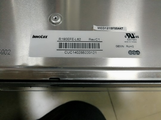 R190EFE-L62 Innolux 19.0&quot; 1280 ((RGB) ×1024, 330 cd/m2