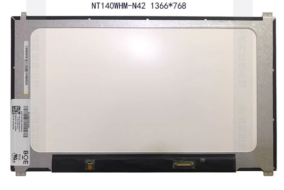 NT125WHM-N42 BOE 12,5&quot; 1366 ((RGB) × 768, 200 cd/m2