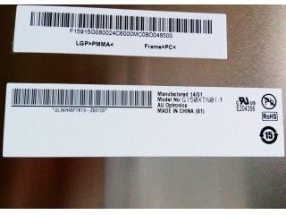 15-calowa lampa TFT LCD G150XTN01.1 Do zastosowania w przemyśle 80/80/60/80 (typ.)