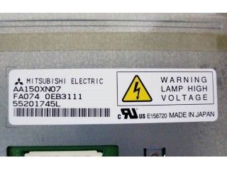 AA150XN07 4 sztuk CCFL TFT LCD 15-calowy przemysłowy wyświetlacz TFT 75/75/50/60 (typ.)