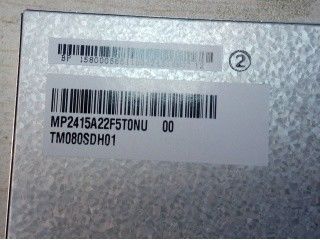 Brak sterownika DE SYNC Mode TM080SDH01 8 cali Tianma TFT 70/70/50/70