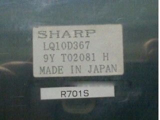 LQ10D367 10,4 cali 640×480 LCM Sharp TFT LCD Display 211.2 × 158,4 (H×V)