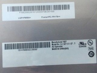72% NTSC 23 Inch 300cd/m2 TFT LCD Display G230HAN01.1 89/89/89/89 (typu)