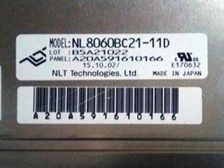 800*600 8,4" 119PPI 400cd/m2 Panel TFT LCD NL8060BC21-11D ekran LCD