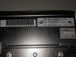 VGA 122PPI 800cd / m² TFT LCD 6,5 &quot;NL6448BC20-21C