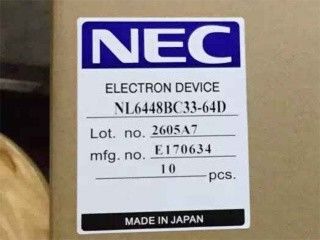10.4 Inch 450cd/m2 VGA 76PPI TFT LCD Panel NL6448BC33-64D 80/80/80/55