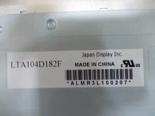 800×600 400cd/m2 10,4" LTPS TFT LCD Panel LTA104D182F ekran LCD