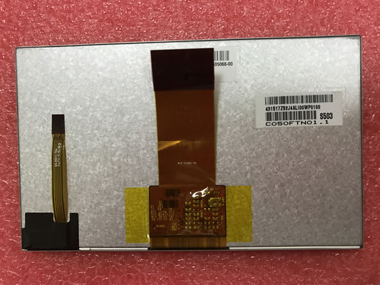 C050FTN01.1 AUO 5 CALI 480 × 234RGB 800CD / M2 WLED TTL Temperatura pracy: -30 ~ 85 ° C PRZEMYSŁOWY WYŚWIETLACZ LCD