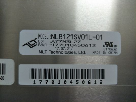 NLB121SV01L-01 NLT 12,1 CAL 450CD / M2 LCM 800 × 600 800 × 600RGB WLED LVDS Temperatura pracy: -20 ~ 70 ° C PRZEMYSŁOWY LCD