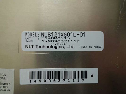 NLB150XG01L-01 NLT 15 CAL 400CD / M2 LCM 1024 × 768 1024 × 768RGB WLED LVDS Temperatura pracy: -20 ~ 70 ° C PRZEMYSŁOWY LCD