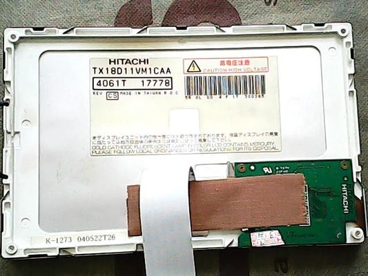 WVGA 133PPI 800x480 400 nits Panel LCD przemysłowy TX18D11VM1CAA