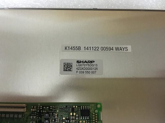 LQ070Y5DG13 PRZEMYSŁOWY WYŚWIETLACZ LCD Sharp 7 &quot;LCM 800 × 480RGB