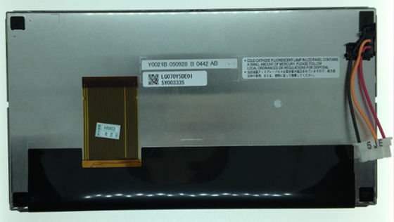 7-calowy wyświetlacz LCM 800 × 480RGB 320cd / m² LQ070Y5DE01 Sharp TFT LCD