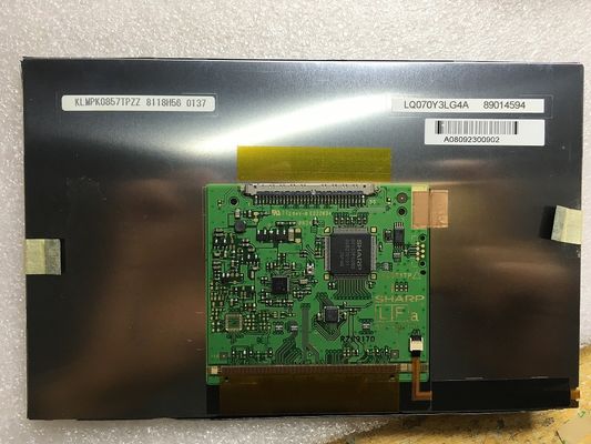 LQ070Y3LG4A Sharp 7 &quot;LCM 800 × 480RGB 350cd / m² PRZEMYSŁOWY WYŚWIETLACZ LCD