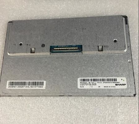 7-calowy wyświetlacz LCM 800 × 480RGB 380cd / m² LQ070Y3LG05 Sharp TFT LCD