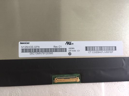 N125HCE-GPA Innolux 12,5&quot; 1920(RGB)×1080 400 cd/m² PRZEMYSŁOWY WYŚWIETLACZ LCD