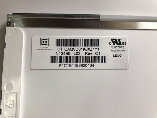 N134B6-L02 CMO 13,4&quot; 1366(RGB)×768 220 cd/m² PRZEMYSŁOWY WYŚWIETLACZ LCD