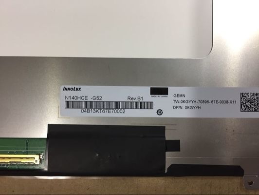 N140HCE-G52 INNOLUX PRZEMYSŁOWY WYŚWIETLACZ LCD 14,0&quot; 1920(RGB)×1080 300 cd/m²