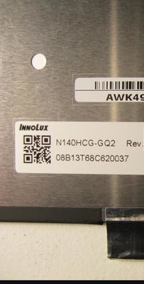 N140HCG-GQ2 INNOLUX PRZEMYSŁOWY WYŚWIETLACZ LCD 14,0&quot; 1920(RGB)×1080 400 cd/m²