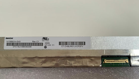 N156BGN-E43 Innolux 15,6&quot; 1366(RGB)×768 220 cd/m² PRZEMYSŁOWY WYŚWIETLACZ LCD