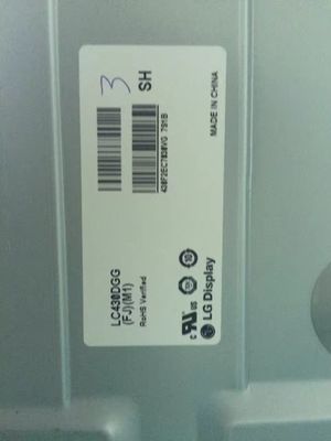 LC430EUE-FHM2 Wyświetlacz LG 43&quot; 1920(RGB)×1080 300cd/m2 PRZEMYSŁOWY WYŚWIETLACZ LCD 51PPI