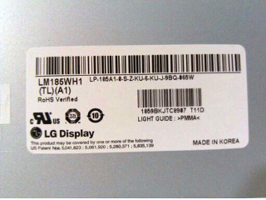 LM185WH1-TLA1 Wyświetlacz LG 18,5&quot; 1366×768 300cd/m2 PRZEMYSŁOWY WYŚWIETLACZ LCD