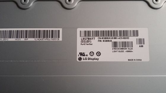 LM270WF7-SSB1 Wyświetlacz LG 27,0&quot; 1920×1080 250cd/m2 PRZEMYSŁOWY WYŚWIETLACZ LCD