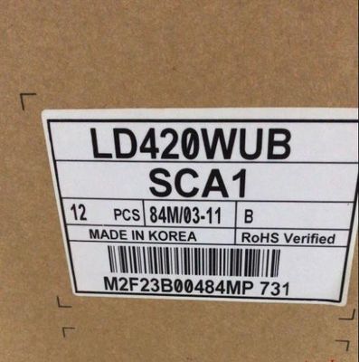 24in 1920×1080 700cd/M2 Tft Lcd Screen 2PPI LD420WUB-SCA1 89/89/89/89 (typ.)