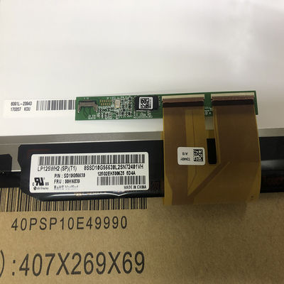 12,5 cala 1366x768 Panele wyświetlacza LCD 300cd/M2 125PPI LP125WH2-SPT1