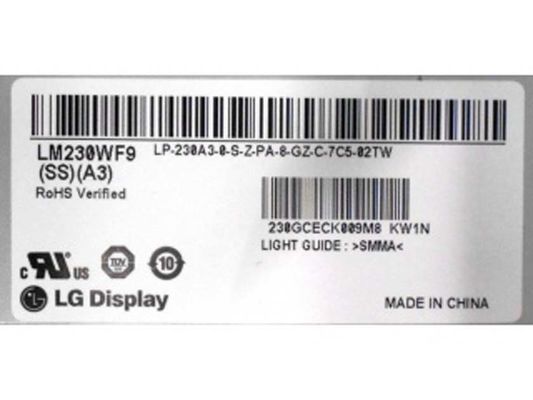 Dotykowy wyświetlacz LCD 23,0&quot; 1920×1080 250cd/m2 95PPI LM230WF9-SSA3