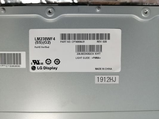 23,8&quot; 1920×1080 250cd/M2 Panel TFT LCD LM238WF4-SSG1 Wyświetlacz LG 92PPI