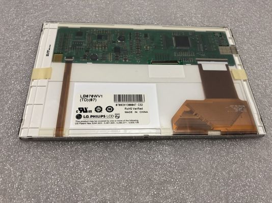 LB070WV1-TD07 LG. LCD 7,0" 800 ((RGB) × 480 250 cd/m2