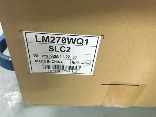 27.0" 2560x1440 TFT LCD Panel 400cd/M2 LM270WQ1-SLB1 89/89/89/89 (typ.)