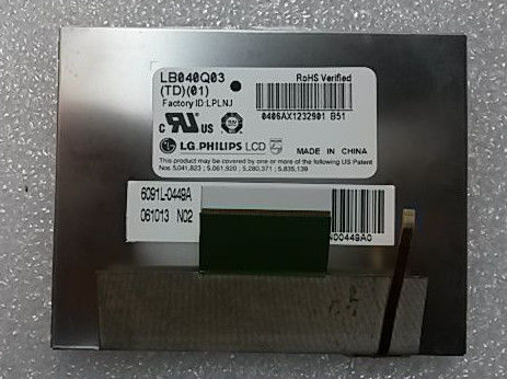 LB040Q03-TD01 LG. LCD 4,0" 320 ((RGB) × 240 200 cd/m2