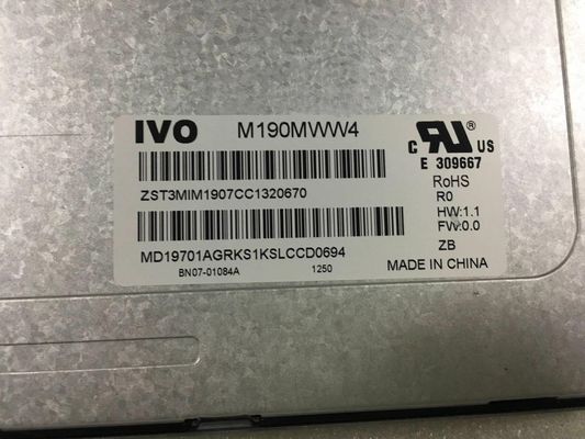 LM190WX2-TLK1 Wyświetlacz LG 19,0&quot; 1440(RGB)×900 PRZEMYSŁOWY WYŚWIETLACZ LCD 250 cd/m²