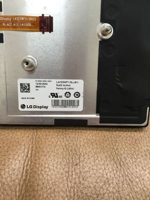 12.3" 1920×720 167PPI 720cd/m2 Panel TFT LCD LA123WF1-SL01 89/89/89/89 (typ.)