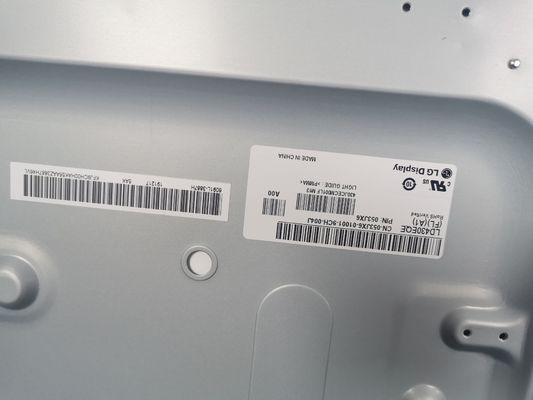 103PPI 43" 3840×2160 kwadratowy panel LCD 400cd/m2 LD430EQE-FLA1 89/89/89/89 (typ.)