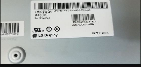 LM270WQ4-SSB3 Wyświetlacz LG 27,0&quot; 2560(RGB)×1440 PRZEMYSŁOWY WYŚWIETLACZ LCD 350 cd/m²