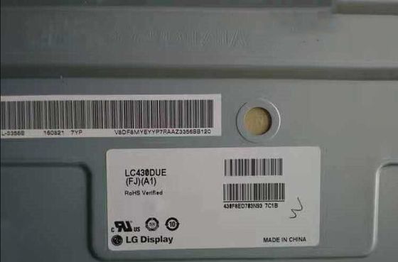 LC430DUE-FJA1 Wyświetlacz LG 43&quot; 1920(RGB)×1080 200 cd/m² PRZEMYSŁOWY WYŚWIETLACZ LCD
