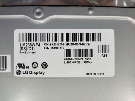 23.8in FHD 92PPI TFT LCD Screen 250cd/m2 LM238WF4-SSD1 89/89/89/89 (typ.)