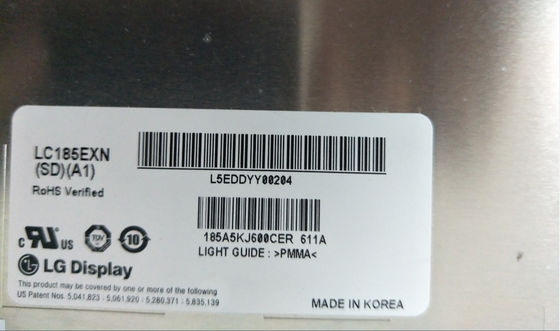 LC185EXN-SDA1 Wyświetlacz LG 18,5&quot; 1366(RGB)×768 250 cd/m² PRZEMYSŁOWY WYŚWIETLACZ LCD