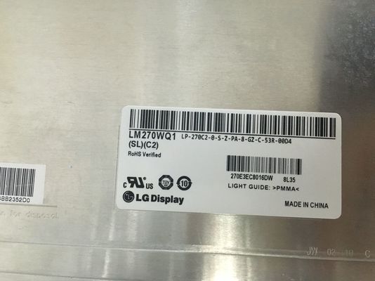 LM270WQ1-SLC2 Wyświetlacz LG 27,0&quot; 2560(RGB)×1440 PRZEMYSŁOWY WYŚWIETLACZ LCD 350 cd/m²