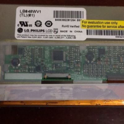 LB048WV1-TL01 LG.Philips LCD 4,8&quot; 800(RGB)×480 PRZEMYSŁOWY WYŚWIETLACZ LCD 280 cd/m²