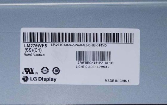 LM270WF5-SSC1 Wyświetlacz LG 27,0&quot; 1920(RGB)×1080 250 cd/m² PRZEMYSŁOWY WYŚWIETLACZ LCD