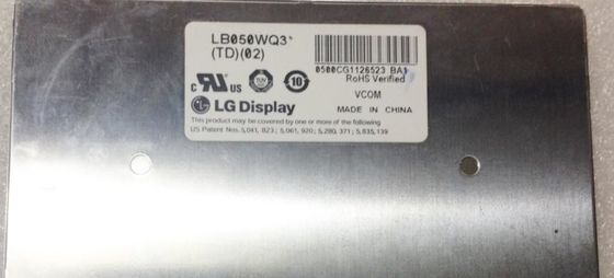 LB050WQ3-TD02 LG. LCD 5,0" 480×272 ((RGB) 500 cd/m2