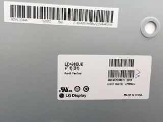 LG Display 49&quot; 450cd/m2 45PPI WLED LCD Display LD490EUE-FHB1 89/89/89/89 (typ.)